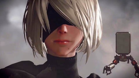 Кадр к игре NieR: Automata