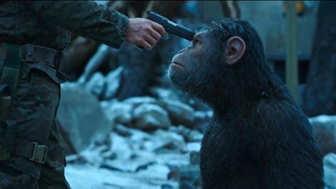 Дублированный трейлер фильма "Война планеты обезьян"