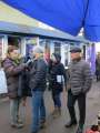 Алексей Чадов и Ши Янбин на съемках сериала "Четвертая смена" в Пушкино