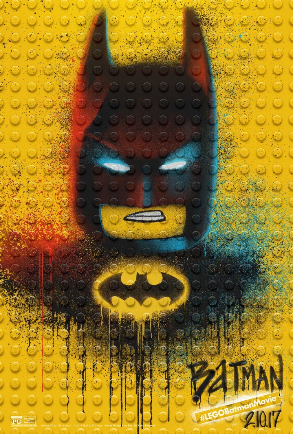 Лего Фильм: Бэтмен: постер N132197