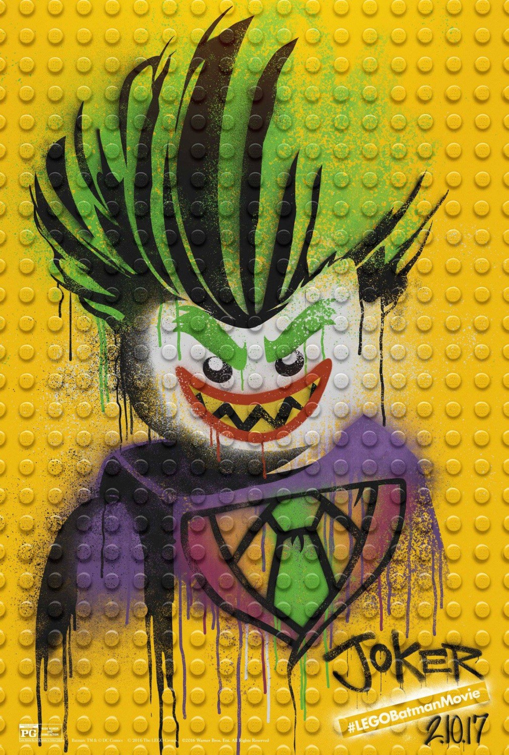 Лего Фильм: Бэтмен: постер N132201