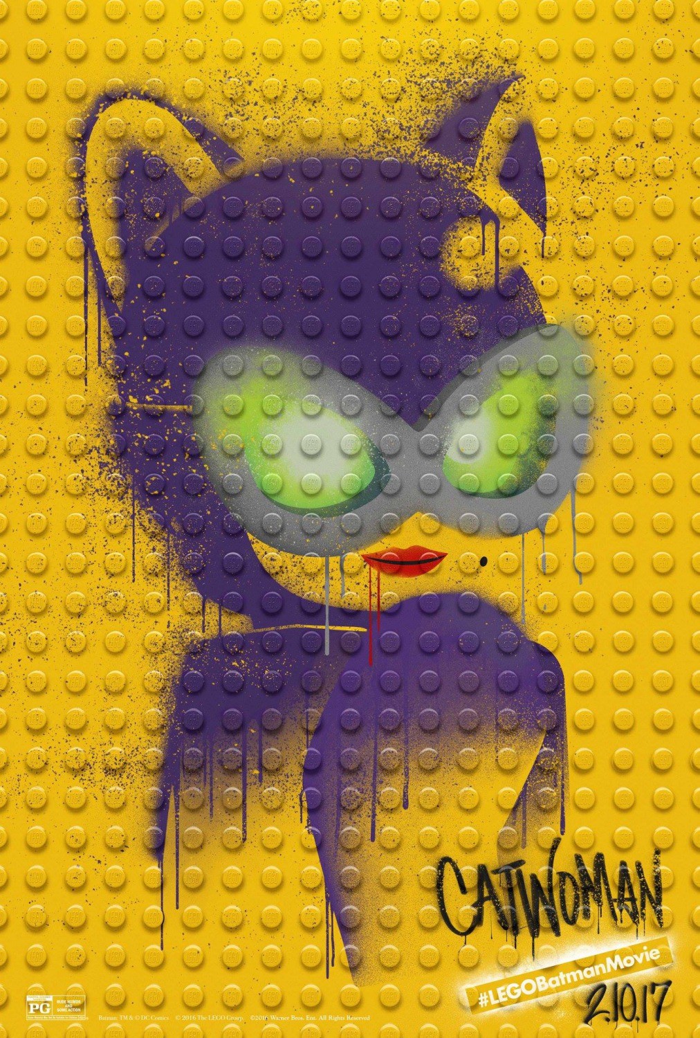 Лего Фильм: Бэтмен: постер N132203
