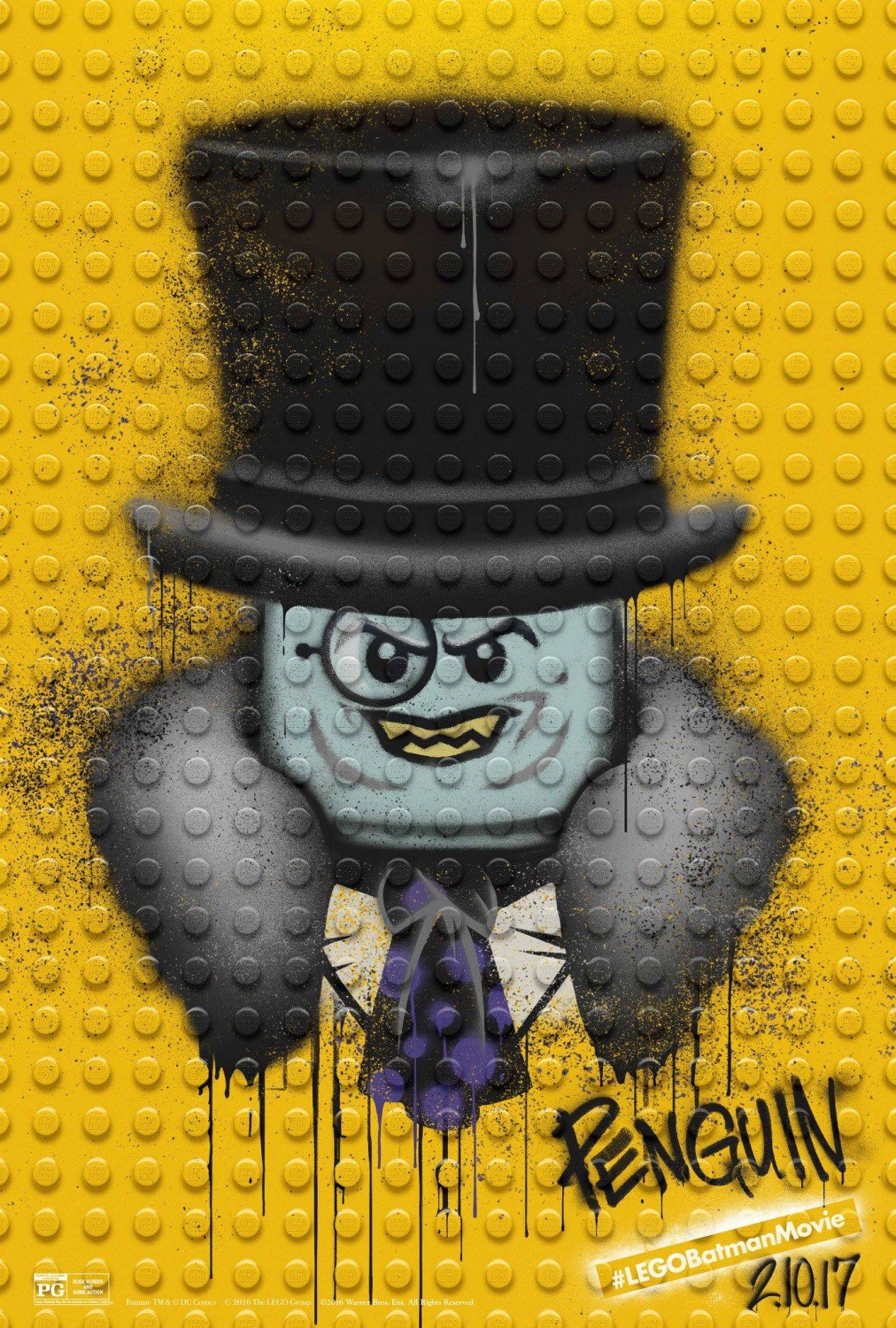 Лего Фильм: Бэтмен: постер N132204