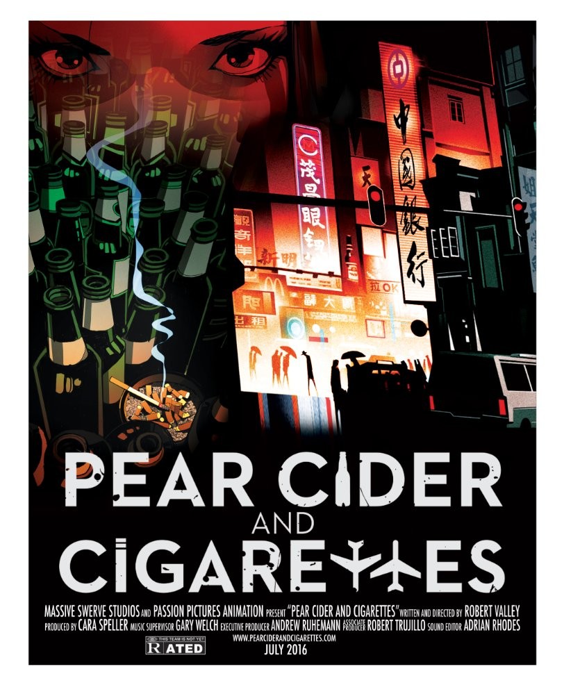 Грушевый сидр и сигареты: постер N133025