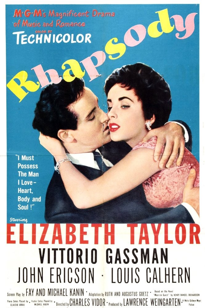 Рапсодия / Rhapsody (1954) отзывы. Рецензии. Новости кино. Актеры фильма Рапсодия. Отзывы о фильме Рапсодия