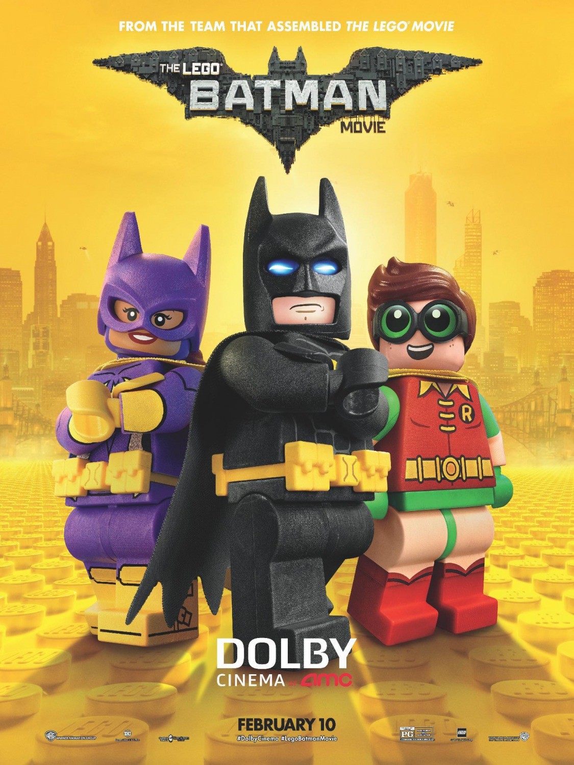 Лего Фильм: Бэтмен: постер N133430