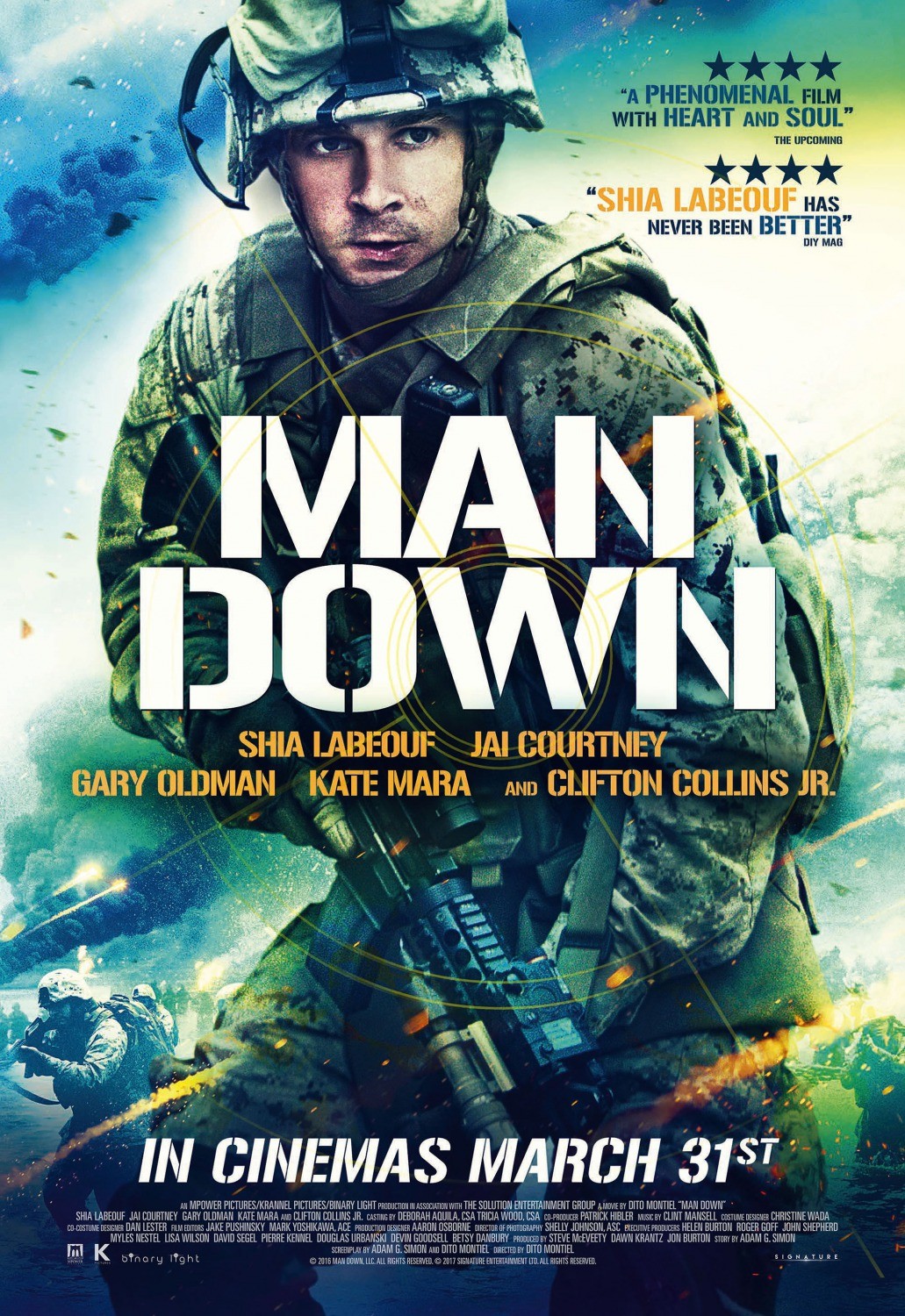 Война / Man Down (2015) отзывы. Рецензии. Новости кино. Актеры фильма Война. Отзывы о фильме Война