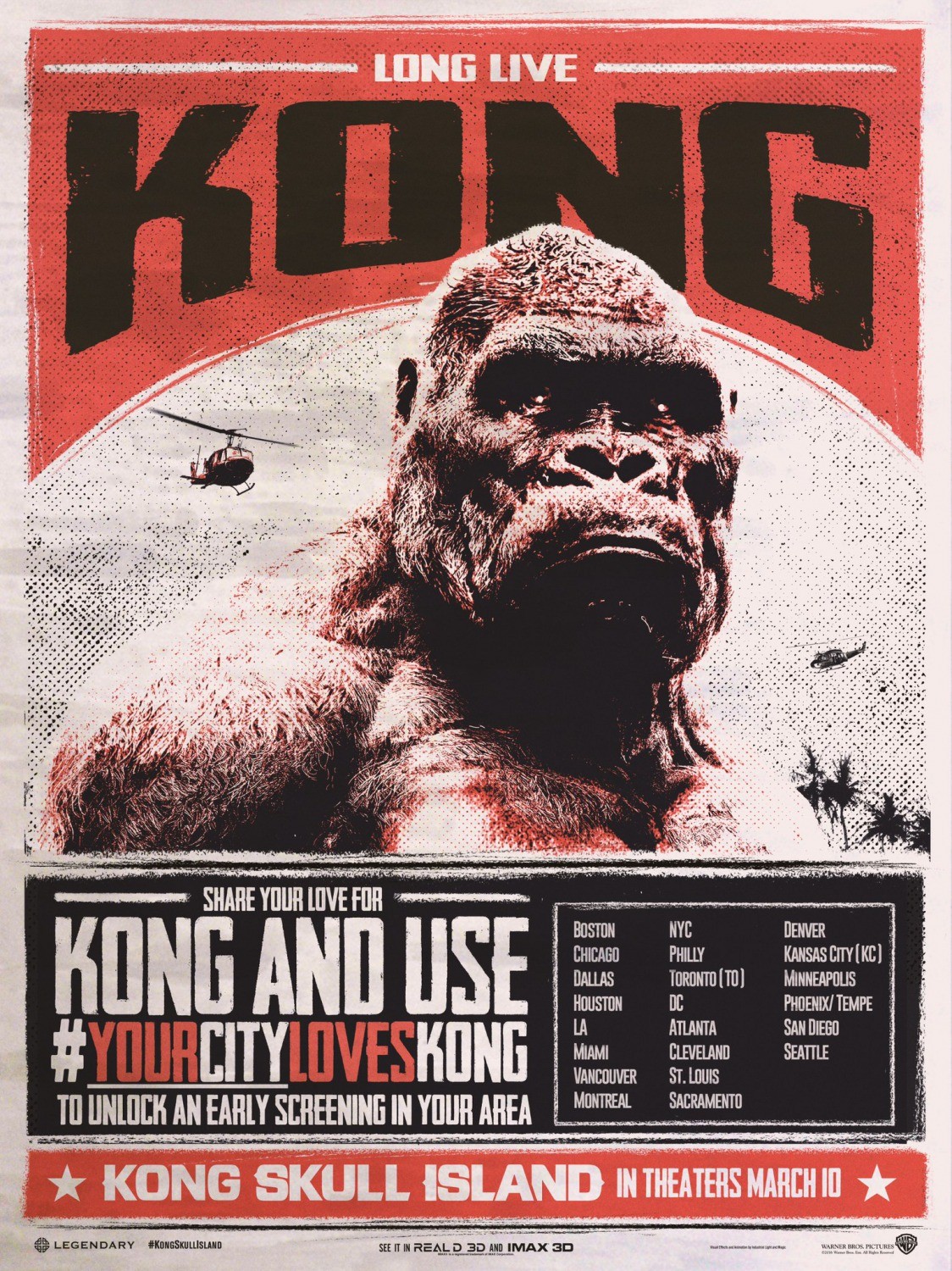 Конг: Остров черепа: постер N134164