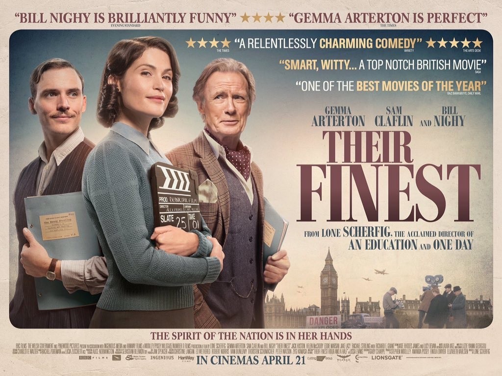 Их звездные полтора часа / Their Finest (2016) отзывы. Рецензии. Новости кино. Актеры фильма Их звездные полтора часа. Отзывы о фильме Их звездные полтора часа