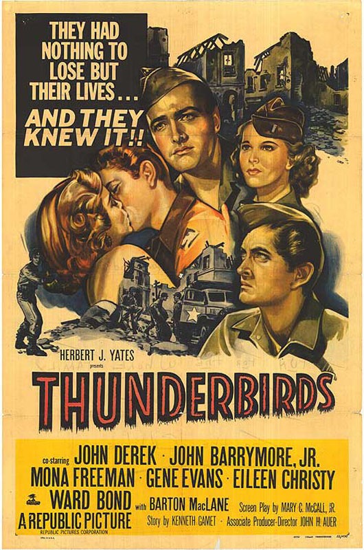 Буревестники / Thunderbirds (1952) отзывы. Рецензии. Новости кино. Актеры фильма Буревестники. Отзывы о фильме Буревестники