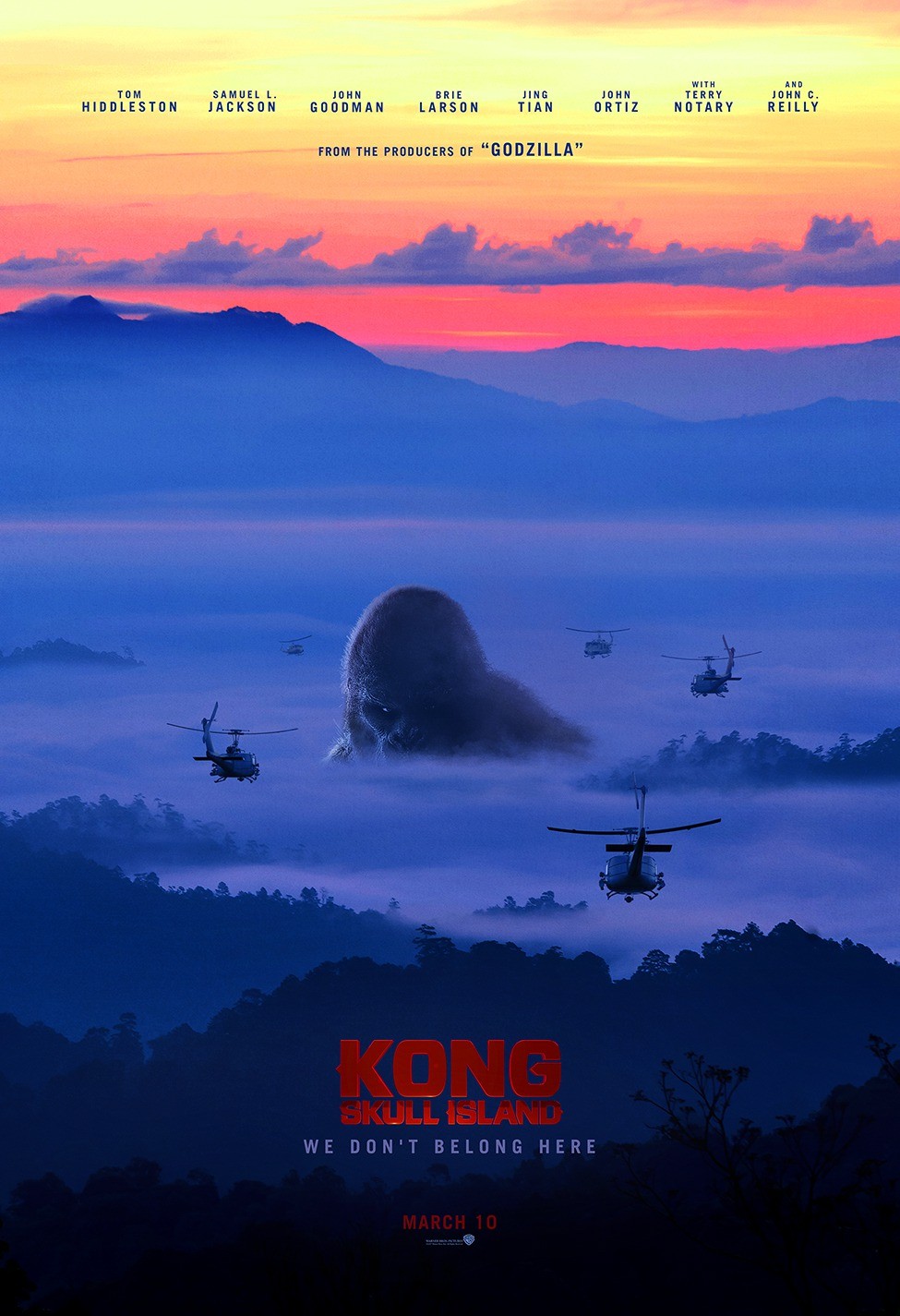 Конг: Остров черепа: постер N134699
