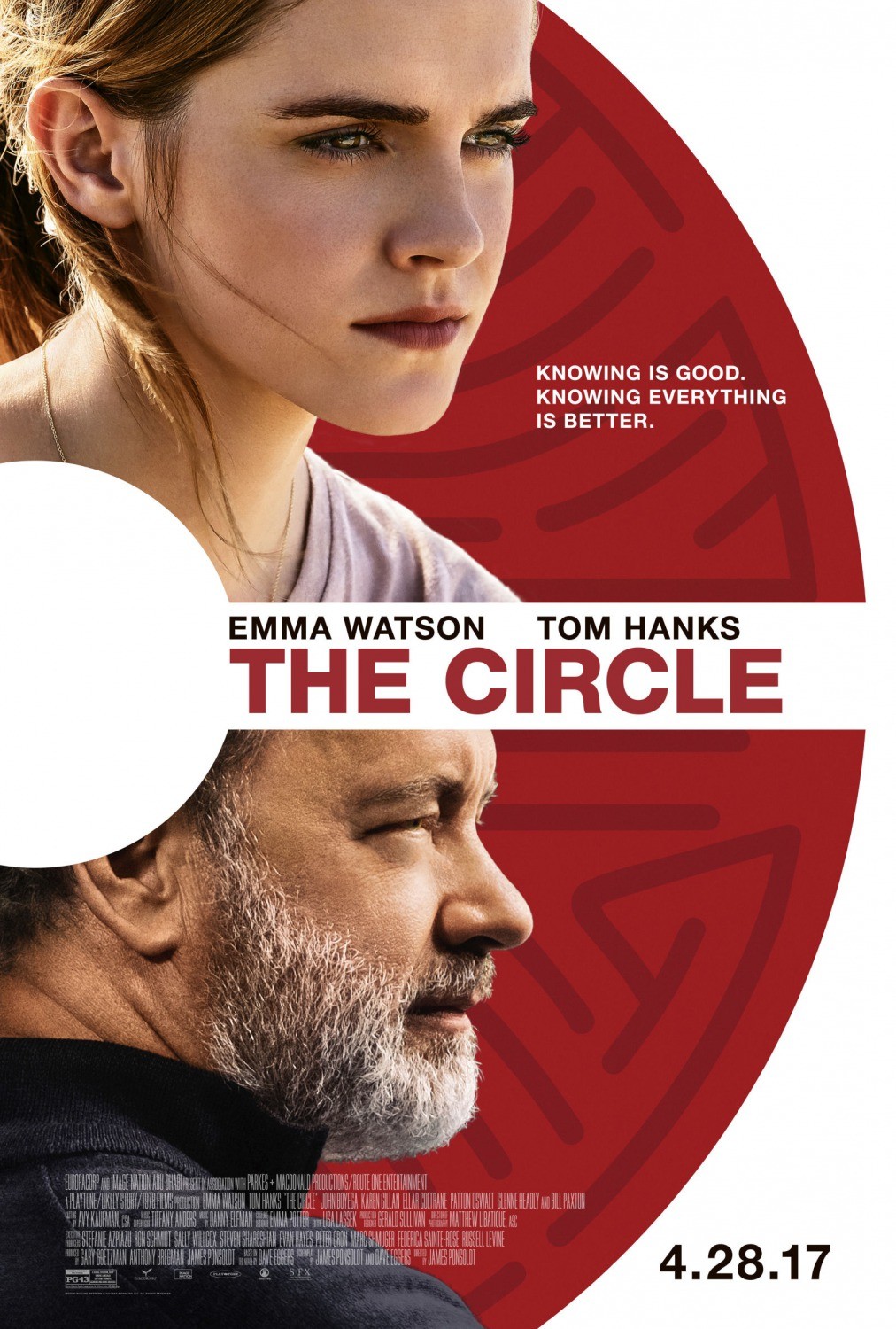 Сфера / The Circle (2017) отзывы. Рецензии. Новости кино. Актеры фильма Сфера. Отзывы о фильме Сфера