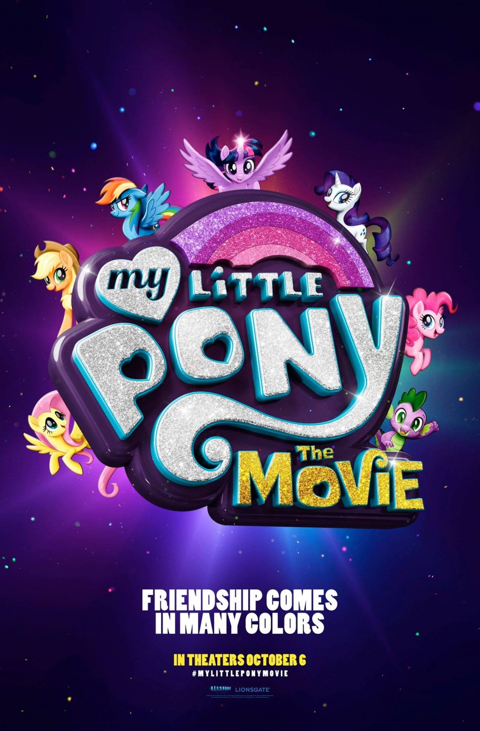 My Little Pony в кино: постер N135790