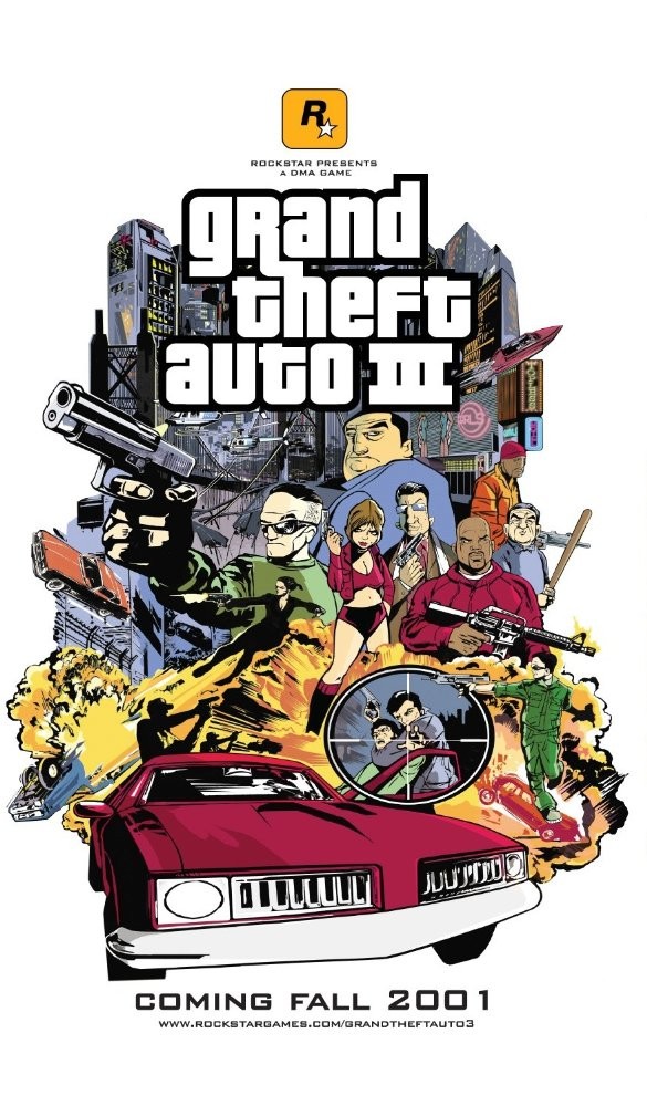 Grand Theft Auto III: постер N135866
