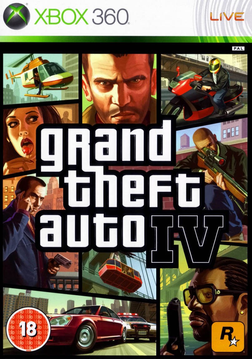 Grand Theft Auto IV: постер N135867