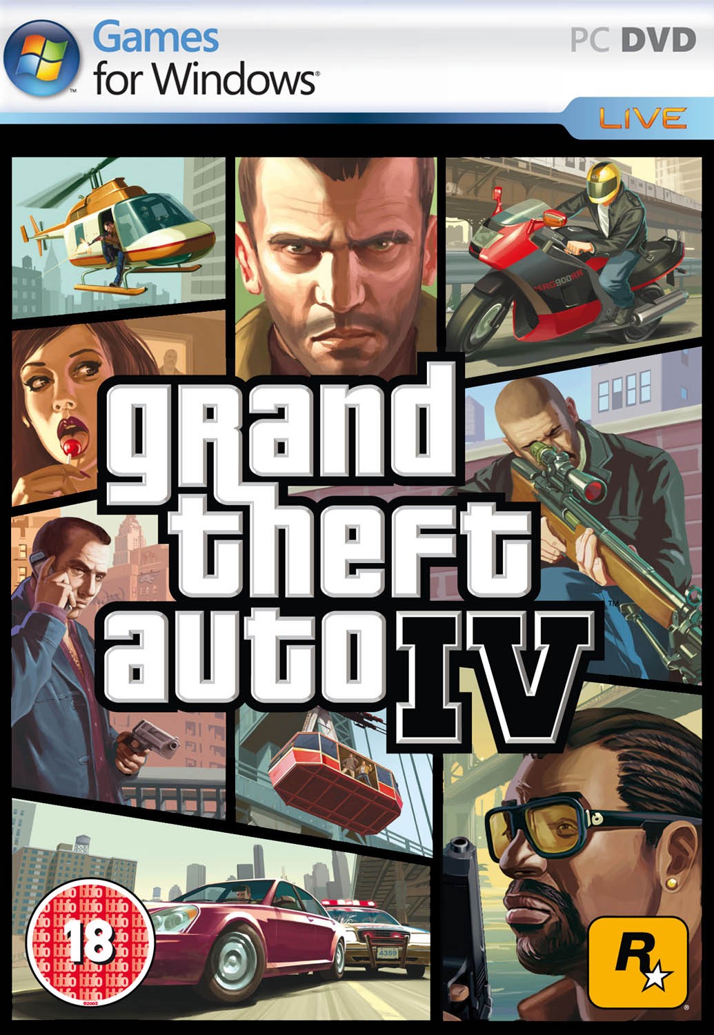 Grand Theft Auto IV: постер N135868