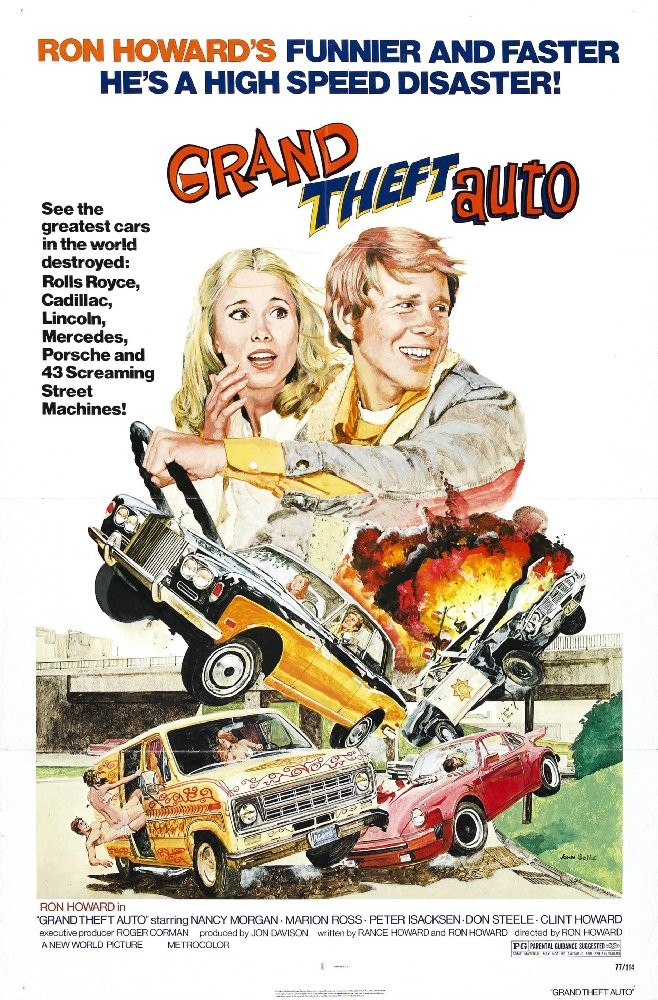 Большое автоограбление / Grand Theft Auto (1977) отзывы. Рецензии. Новости кино. Актеры фильма Большое автоограбление. Отзывы о фильме Большое автоограбление