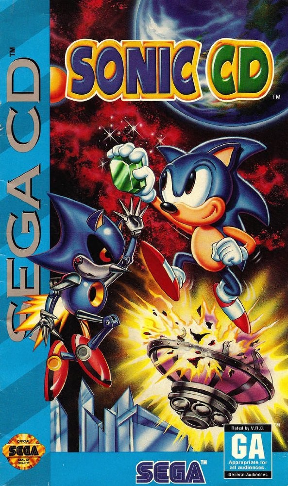 Sonic the Hedgehog CD: постер N137079