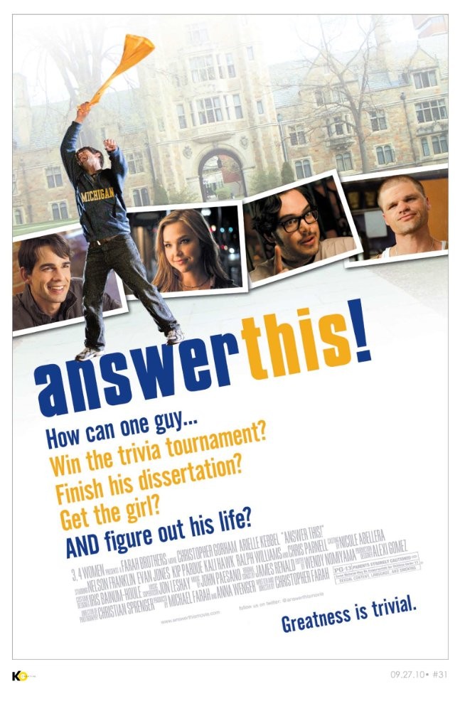 Дай-ка ответ! / Answer This! (2011) отзывы. Рецензии. Новости кино. Актеры фильма Дай-ка ответ!. Отзывы о фильме Дай-ка ответ!