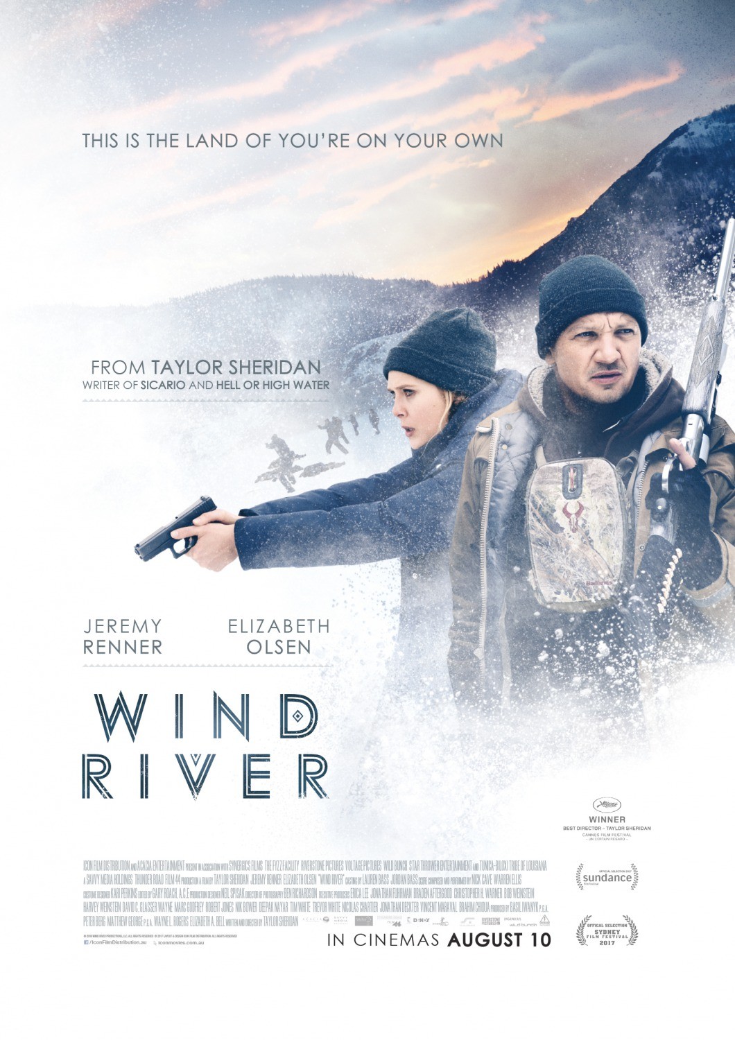 Ветреная река / Wind River (2017) отзывы. Рецензии. Новости кино. Актеры фильма Ветреная река. Отзывы о фильме Ветреная река