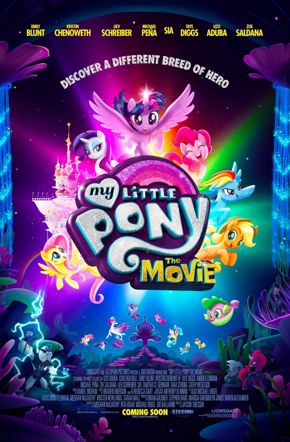 My Little Pony в кино: постер N138423
