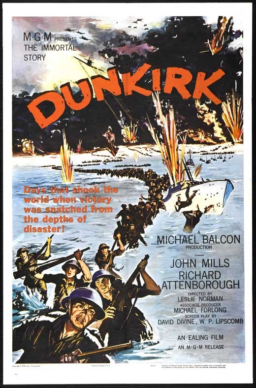 Постер N138871 к фильму Дюнкерк (1958)