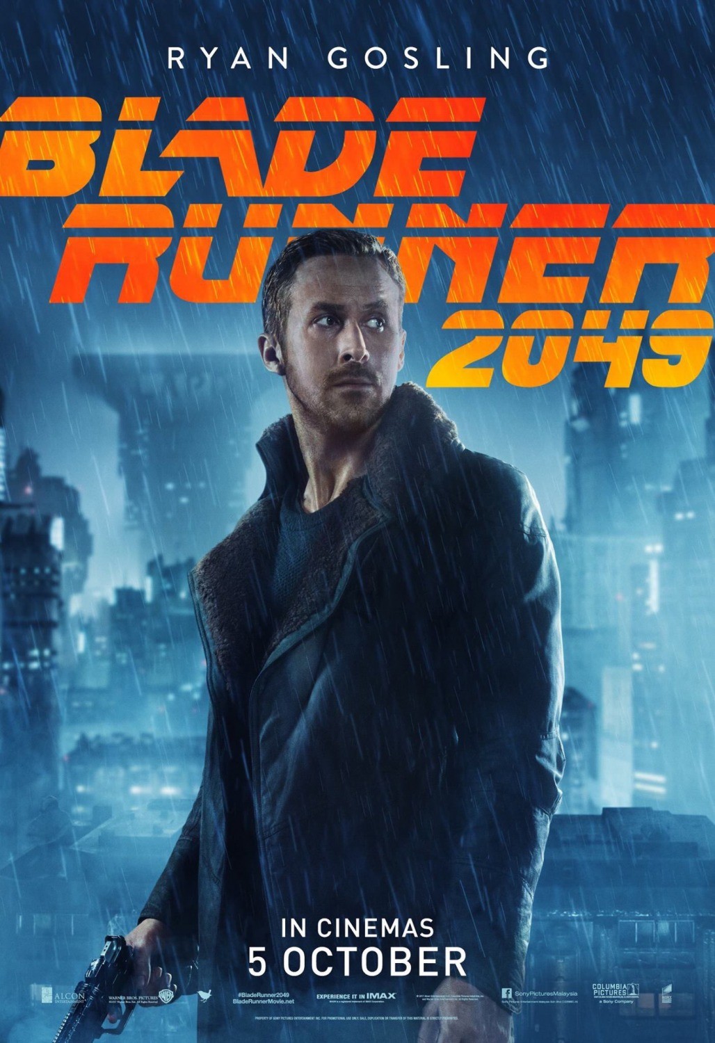 Бегущий по лезвию 2049: постер N140216