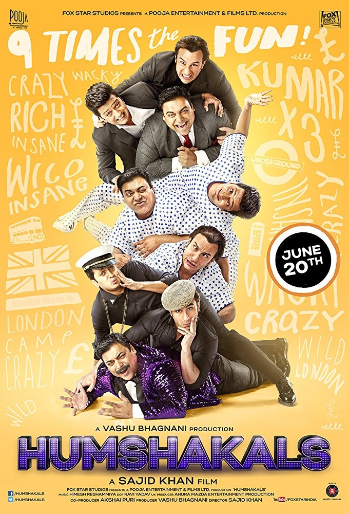 Двойники / Humshakals (2014) отзывы. Рецензии. Новости кино. Актеры фильма Двойники. Отзывы о фильме Двойники