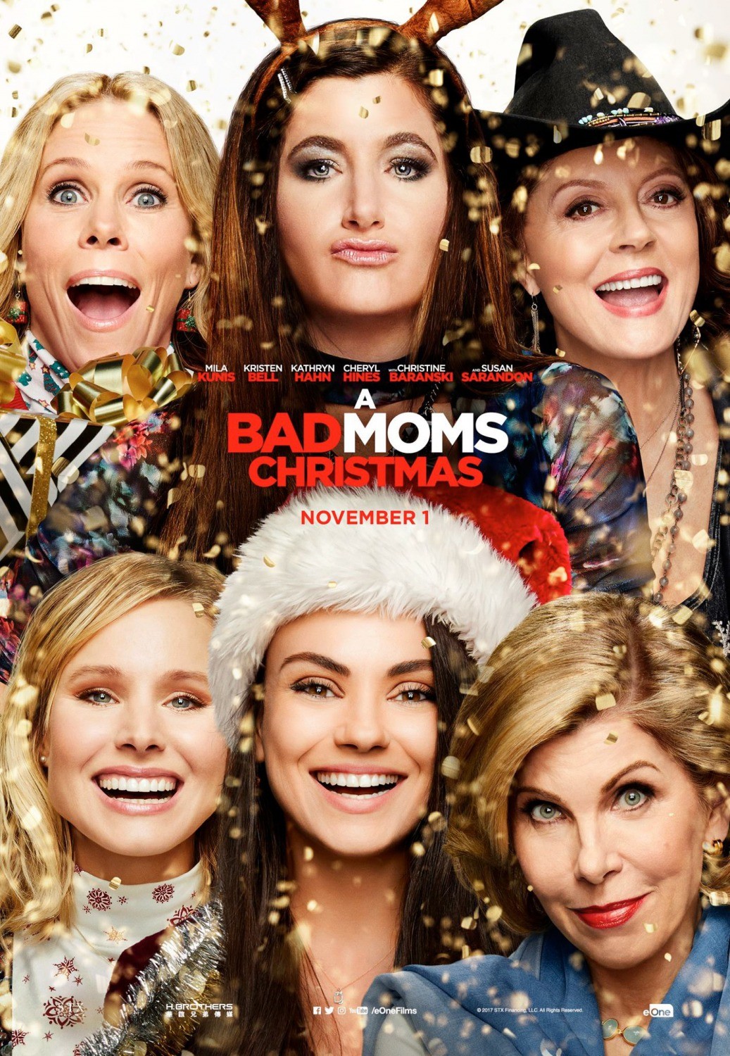 Очень плохие мамочки 2 / A Bad Moms Christmas (2017) отзывы. Рецензии. Новости кино. Актеры фильма Очень плохие мамочки 2. Отзывы о фильме Очень плохие мамочки 2