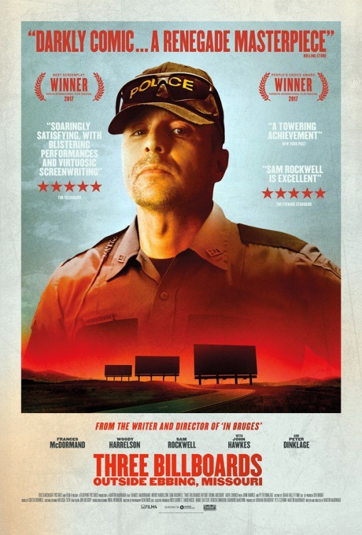 Три билборда на границе Эббинга, Миссури / Three Billboards Outside Ebbing, Missouri (2017) отзывы. Рецензии. Новости кино. Актеры фильма Три билборда на границе Эббинга, Миссури. Отзывы о фильме Три билборда на границе Эббинга, Миссури