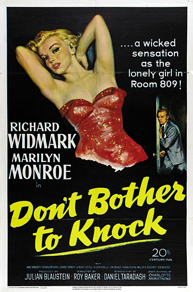 Можешь не стучать / Don`t Bother to Knock (1952) отзывы. Рецензии. Новости кино. Актеры фильма Можешь не стучать. Отзывы о фильме Можешь не стучать