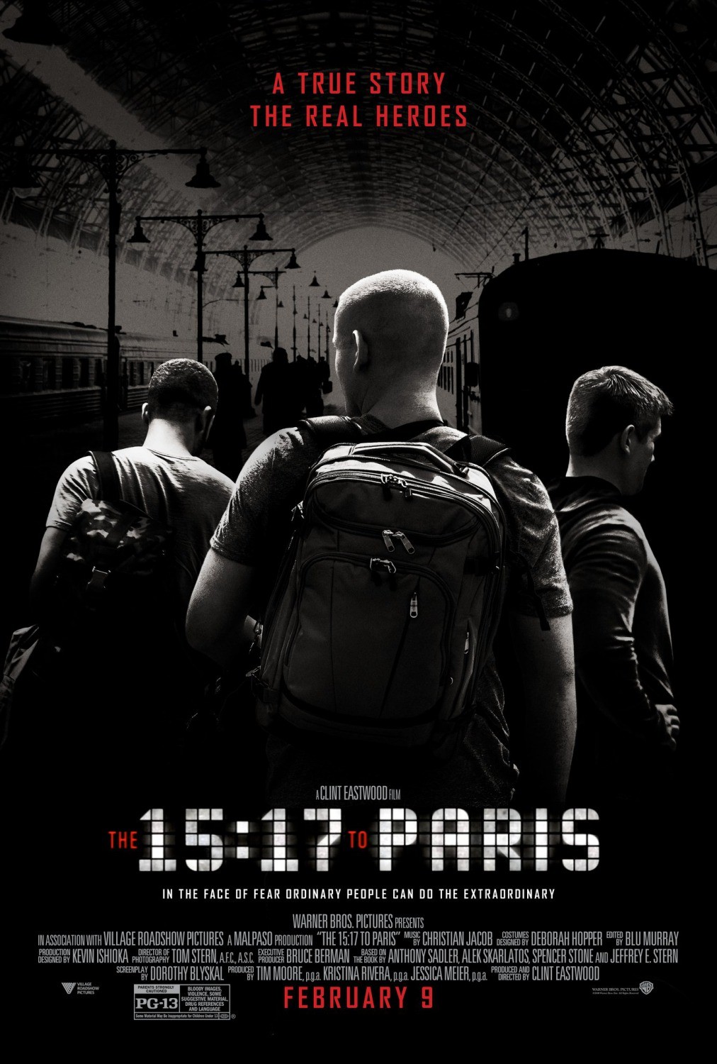 Поезд на Париж / The 15:17 to Paris (2018) отзывы. Рецензии. Новости кино. Актеры фильма Поезд на Париж. Отзывы о фильме Поезд на Париж