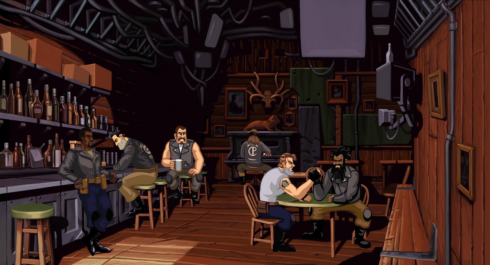 Игра Full Throttle Remastered (2017). Скриншот N136274