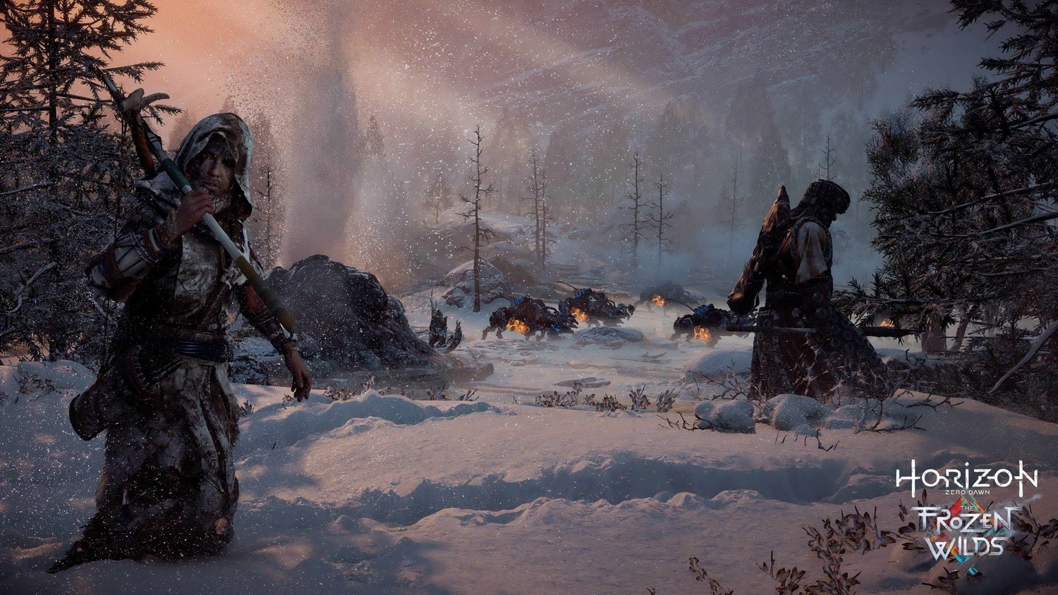 Игра Horizon: Zero Dawn: The Frozen Wilds (2017). Скриншот N137355