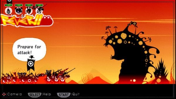 Игра Patapon (2007). Скриншот N137489