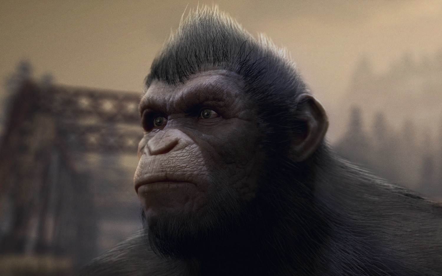 Игра Planet of the Apes: Last Frontier (2017). Скриншот N139423