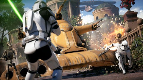 Интервью с создателями и гемплей игры "Star Wars: Battlefront II" (E3 2017)