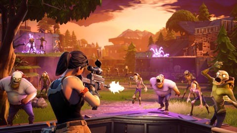 Кинематографический трейлер игры "Fortnite"