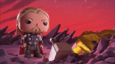 Промо-ролик от Funko к фильму "Тор 3: Рагнарек"