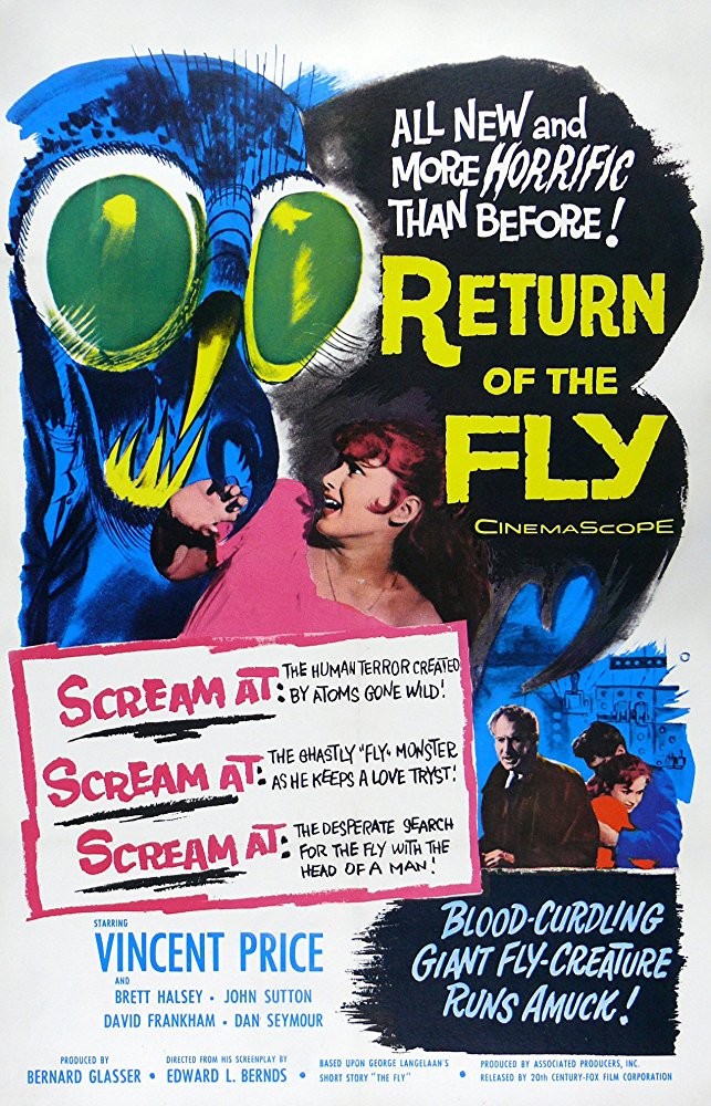 Возвращение мухи / Return of the Fly (1959) отзывы. Рецензии. Новости кино. Актеры фильма Возвращение мухи. Отзывы о фильме Возвращение мухи