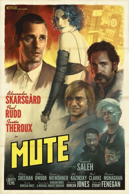 Немой / Mute (2018) отзывы. Рецензии. Новости кино. Актеры фильма Немой. Отзывы о фильме Немой