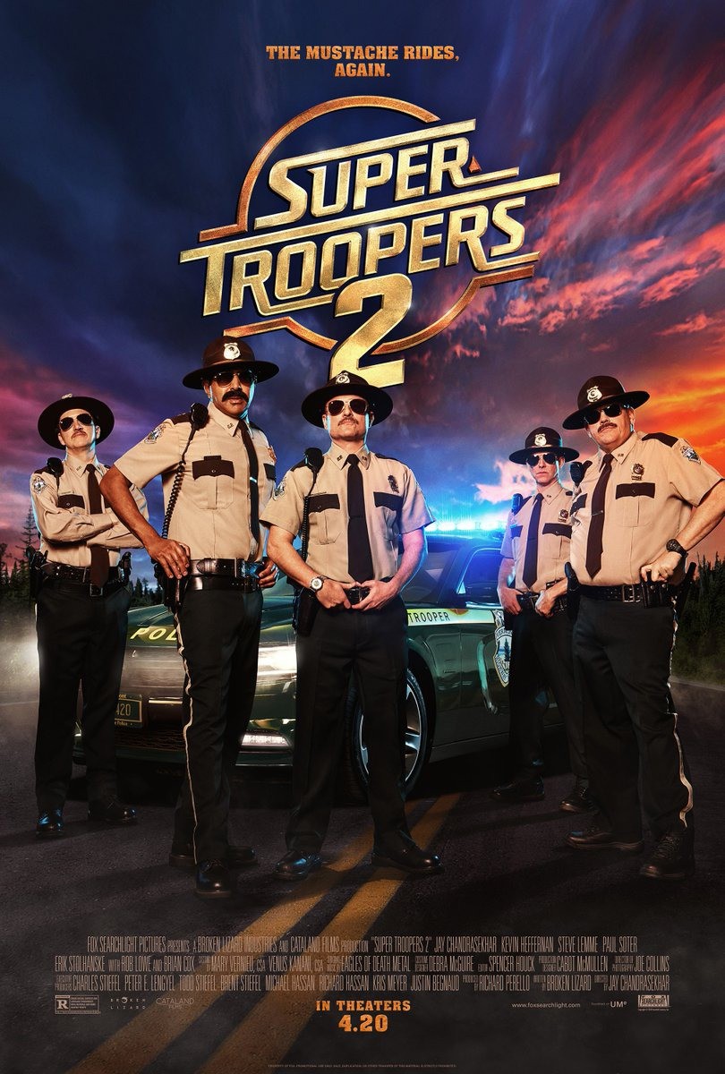 Супер полицейские 2 / Super Troopers 2 (2018) отзывы. Рецензии. Новости кино. Актеры фильма Супер полицейские 2. Отзывы о фильме Супер полицейские 2