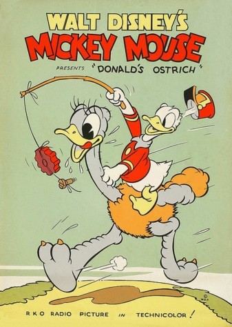 Постер N145759 к мультфильму Страус Дональда (1937)