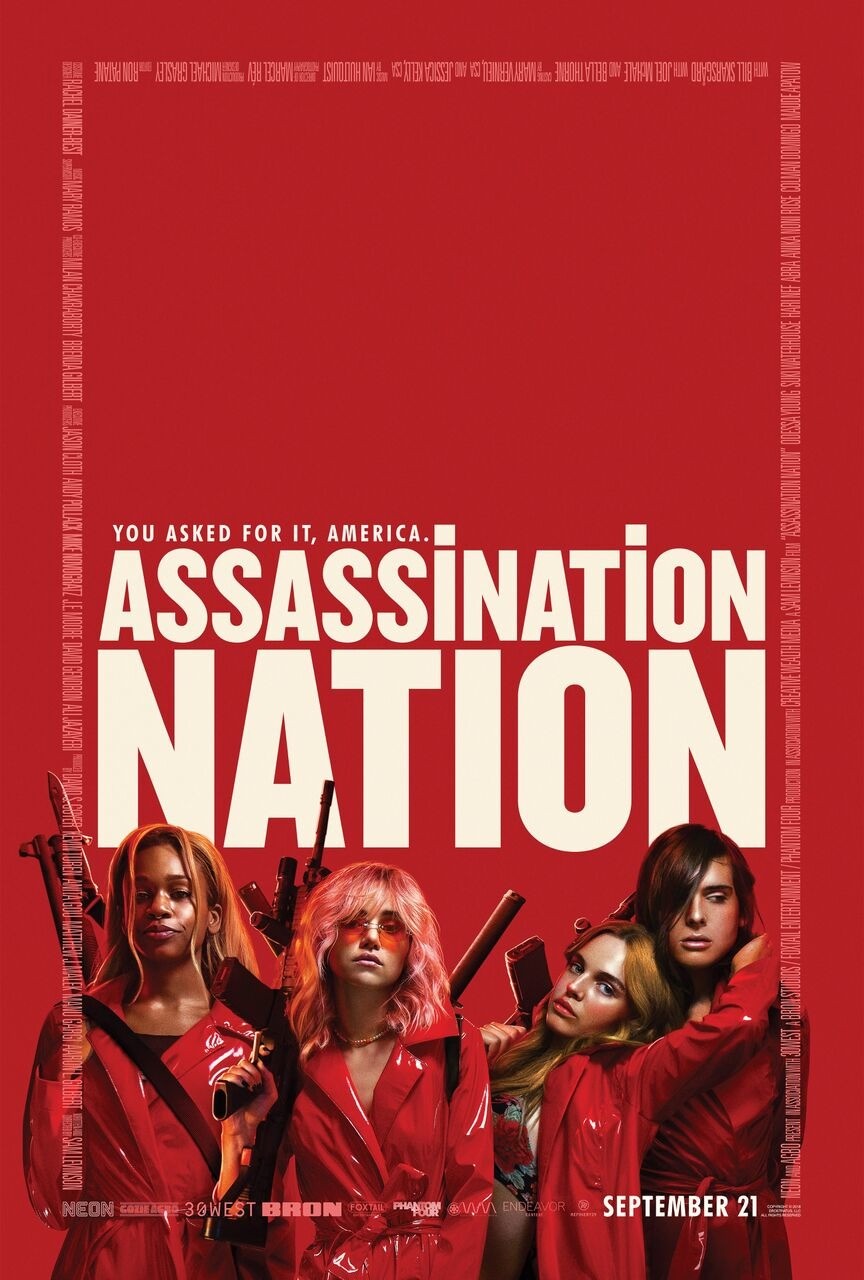 Нация убийц / Assassination Nation (2018) отзывы. Рецензии. Новости кино. Актеры фильма Нация убийц. Отзывы о фильме Нация убийц