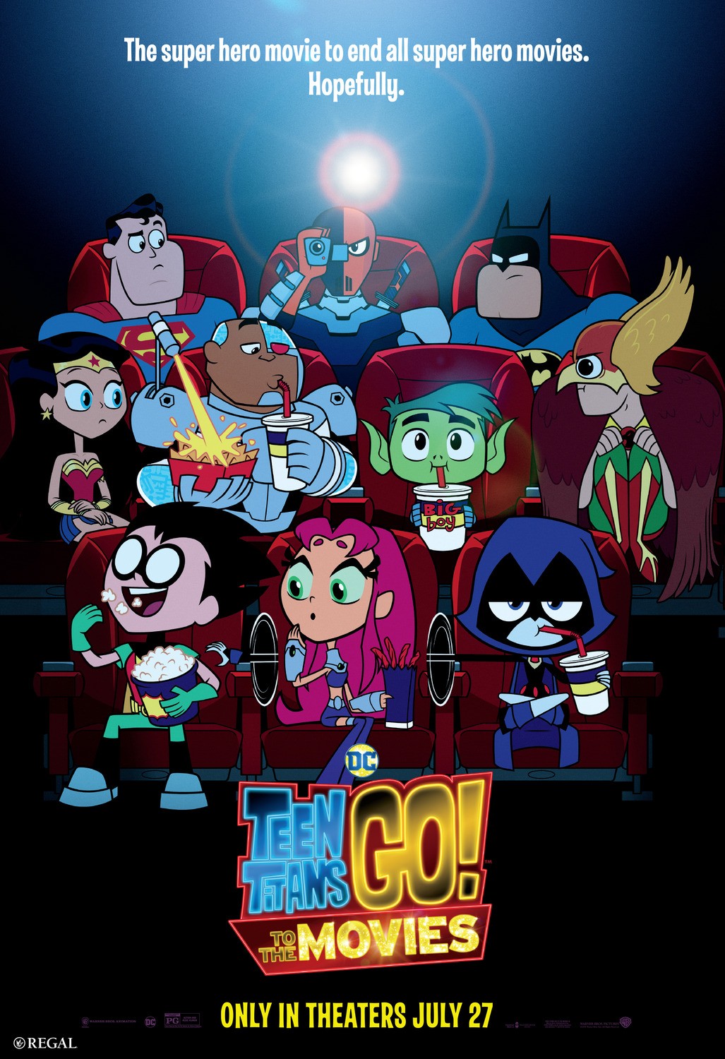 Юные титаны, вперед! / Teen Titans Go! To the Movies (2018) отзывы. Рецензии. Новости кино. Актеры фильма Юные титаны, вперед!. Отзывы о фильме Юные титаны, вперед!