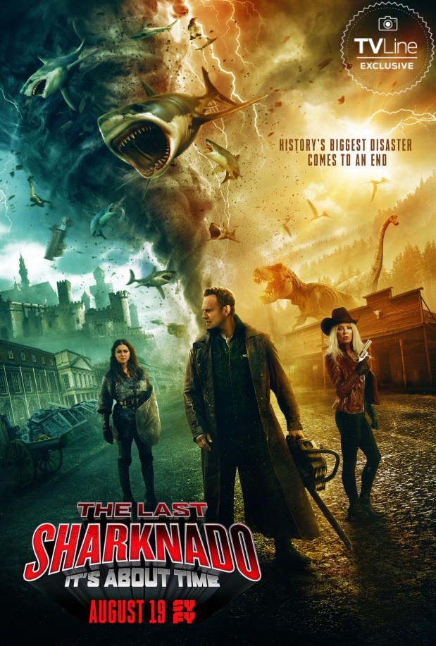 Акулий торнадо 6 / The Last Sharknado: It`s About Time (2018) отзывы. Рецензии. Новости кино. Актеры фильма Акулий торнадо 6. Отзывы о фильме Акулий торнадо 6