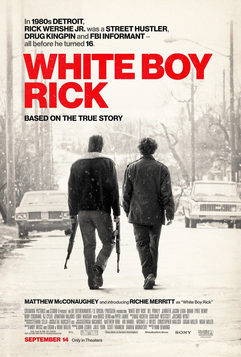 Белый парень Рик: постер N148703