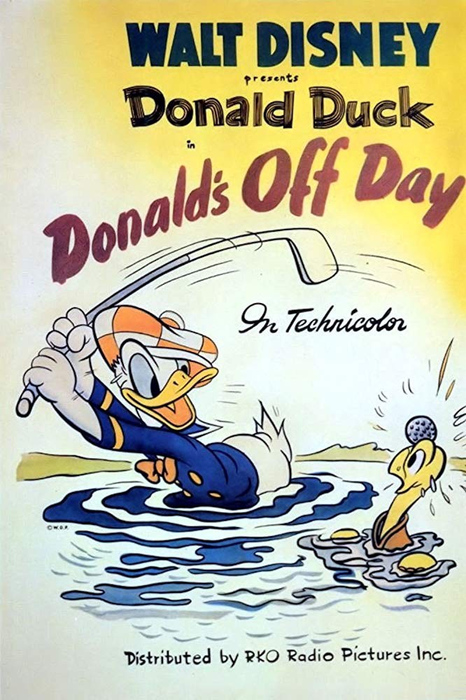Постер N148896 к мультфильму Отходной день Дональда (1944)