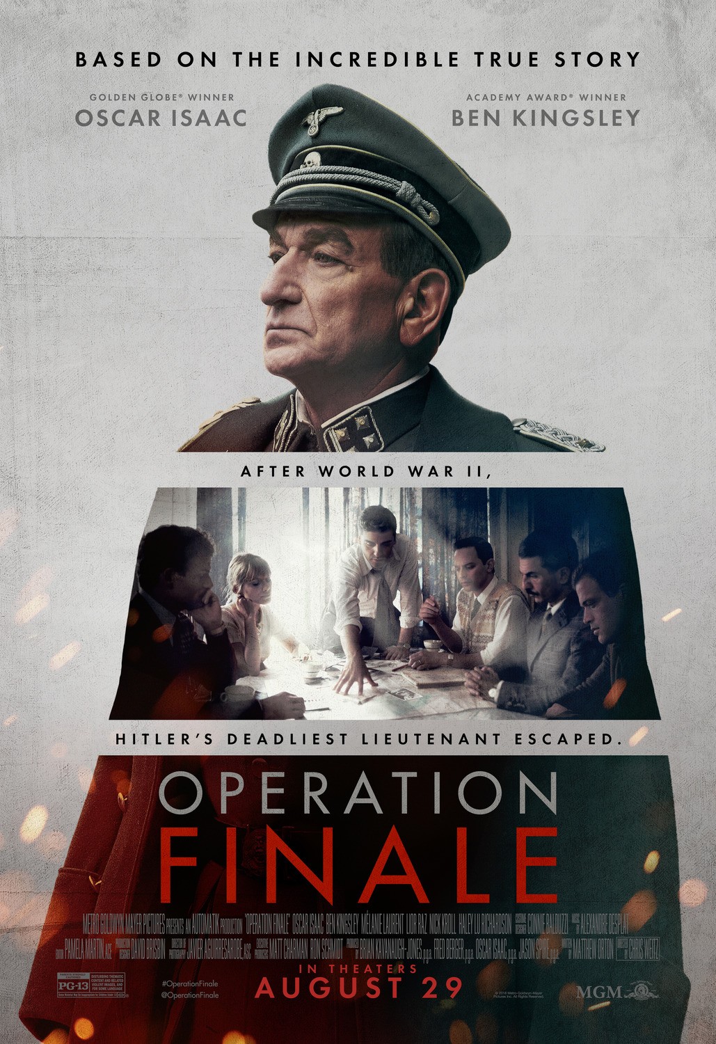 Операция "Финал" / Operation Finale (2018) отзывы. Рецензии. Новости кино. Актеры фильма Операция "Финал". Отзывы о фильме Операция "Финал"