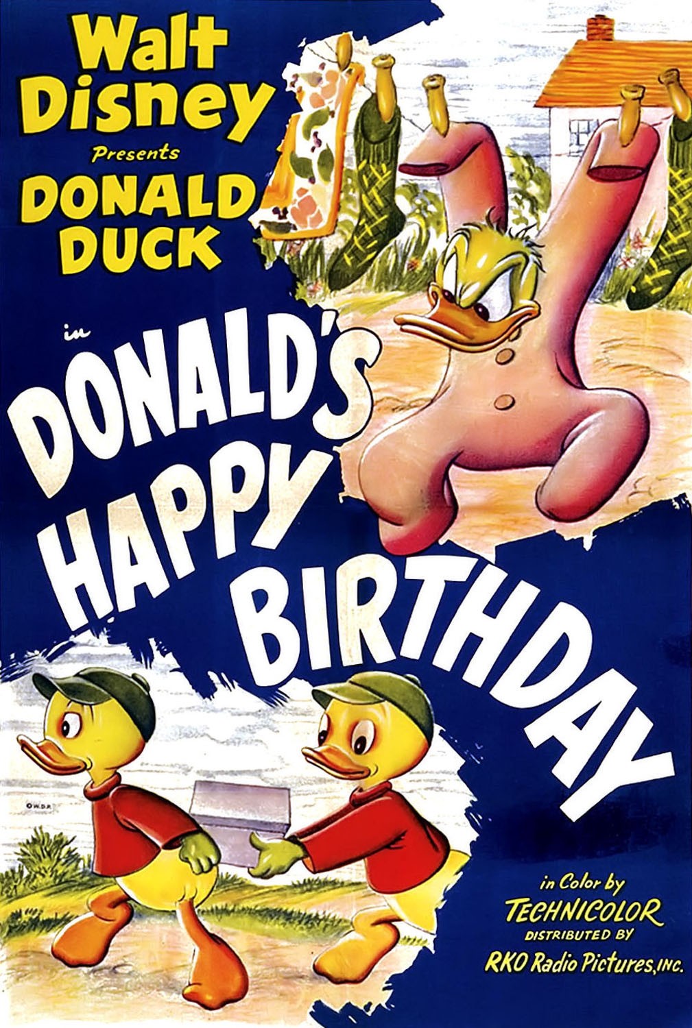 День рождения Дональда / Donald`s Happy Birthday (1949) отзывы. Рецензии. Новости кино. Актеры фильма День рождения Дональда. Отзывы о фильме День рождения Дональда